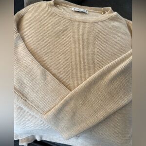 Stradivarius Women’s Cream Sweater XS